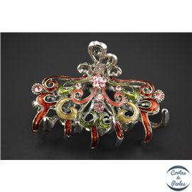 Pinces Crabe de cheveux - 8 cm - Multicolore