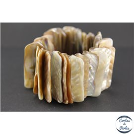 Bracelets en Coquillages - Beige