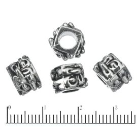 Apprêts American Finding Intercalaires Vernis - 10 mm - Argenté