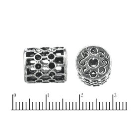 Apprêts American Finding Intercalaires Vernis - 10 mm - Argenté