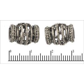 Apprêts American Finding Intercalaires Vernis - 11 mm - Argenté