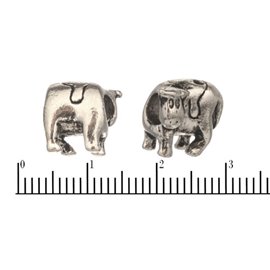Apprêts American Finding Intercalaires Vernis - Vache/11 mm - Argenté