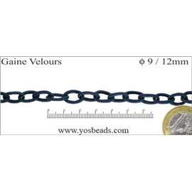 Chaînes - 9 mm - Bleu