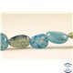 Perles semi précieuses en Agate - Nuggets/8 mm - Multicolore