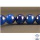 Perles semi précieuses en Agate - Rondes/12 mm - Midnight Blue