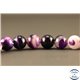 Perles semi précieuses en Agate - Rondes/8 mm - Indigo