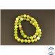 Perles semi précieuses en Agate - Rondes/8 mm - Lime Green