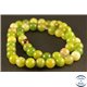 Perles semi précieuses en Agate - Rondes/8 mm - Lime Green