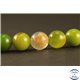 Perles semi précieuses en Agate - Rondes/8 mm - Lime Green