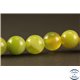 Perles semi précieuses en Agate - Rondes/8 mm - Lime Green