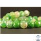 Perles semi précieuses en Agate - Rondes/10 mm - Lime Green