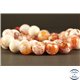 Perles semi précieuses en Agate - Rondes/10 mm - Fire Brick