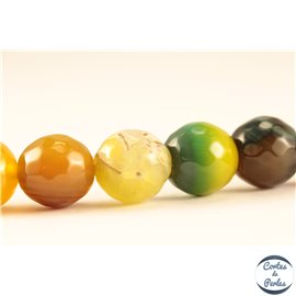 Perles en agate - Rondes/10mm