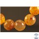 Perles semi précieuses en Agate - Rondes/10 mm - Flamme
