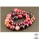 Perles semi précieuses en Agate - Rondes/12 mm - Deep Pink