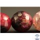 Perles semi précieuses en Agate - Rondes/12 mm - Deep Pink