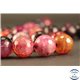 Perles semi précieuses en Agate - Rondes/12 mm - Deep Pink