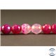 Perles semi précieuses en Agate - Rondes/8 mm - Deep Pink