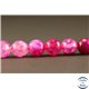 Perles semi précieuses en Agate - Rondes/8 mm - Deep Pink