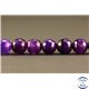 Perles semi précieuses en Agate - Rondes/8 mm - Dark Violet