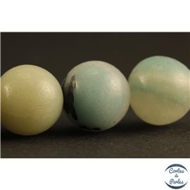 Perles en amazonite - Rondes/10mm