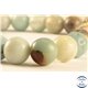 Perles semi précieuses en amazonite - Rondes/10 mm