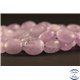 Perles semi précieuses en améthyste - Ovales/10 mm