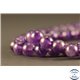 Perles semi précieuses en améthyste - Rondes/6 mm