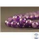 Perles semi précieuses en améthyste - Rondes/6 mm
