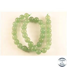 Perles en aventurine verte - Rondes/10mm