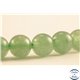 Perles semi précieuses en aventurine - Rondes/6 mm