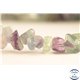 Perles semi précieuses en fluorite - Pépites/5 à 8 mm
