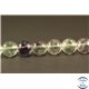 Perles semi précieuses en fluorite - Rondes/6 mm