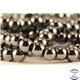 Perles semi précieuses en hématite - Rondes/6 mm