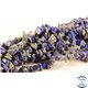 Perles semi précieuses en lapis lazuli - Pépites/4 mm