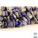 Perles semi précieuses en lapis lazuli - Pépites/4 mm