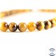 Perles en oeil de tigre - Rondes/6mm