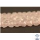 Perles semi précieuses en quartz rose - Pépites/6 mm - Grade A