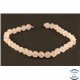 Perles semi précieuses en quartz rose - Pépites/6 mm - Grade A