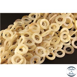 Perles en Nacre - Cercles/20,5 mm - Multicolore