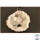 Pendentifs en Agate - Chips/40 mm - Blanc