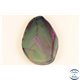 Pendentifs en Agate - Chips/55 mm - Vert Violet