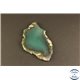 Pendentifs en Agate - Chips/55 mm - Vert émeraude