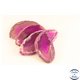 Pendentifs en Agate - Chips/60 mm - Rose