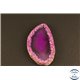 Pendentifs en Agate - Chips/60 mm - Rose