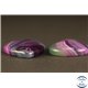 Pendentifs en Agate - Gouttes/20 mm - Vert Violet