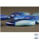 Pendentifs en Agate - Gouttes/20 mm - Bleu Roi