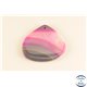 Pendentifs en Agate - Gouttes/49 mm - Multicolore