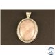 Pendentifs en Quartz Rose - Ovales/46 mm