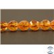 Perles semi précieuses en cristal crack - Pépites/6 mm - Gold